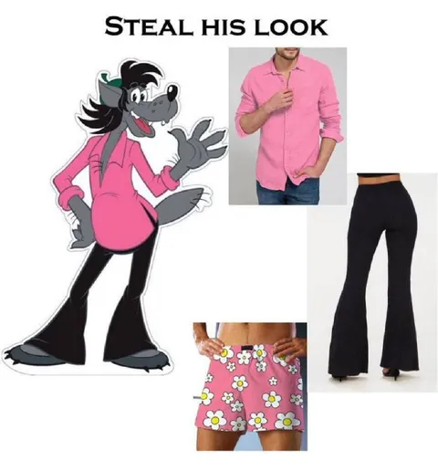 Steal His Look Wolf Outfit