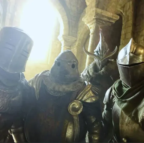 Three Strange Knights