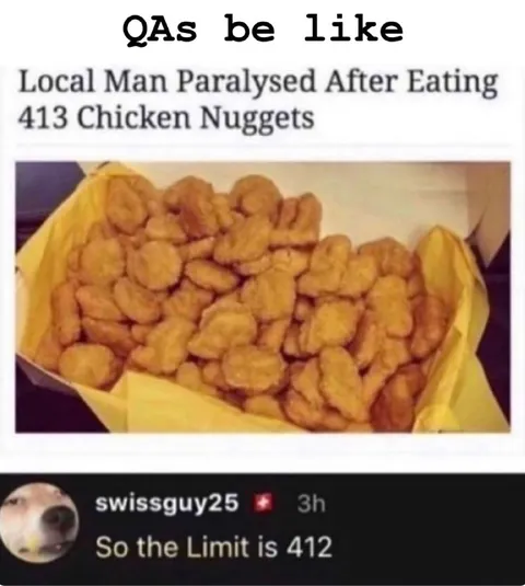 Chicken Nugget Limit