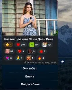 Настоящее имя Ланы Дель Рей