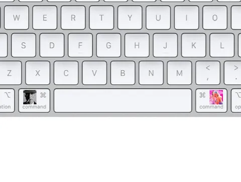 Keyboard Command Key Contrast