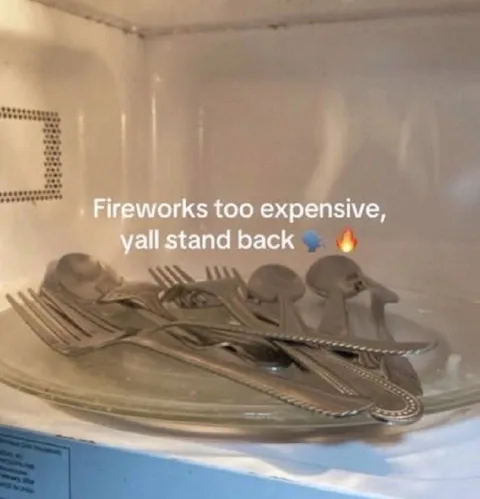 Expensive Fireworks Spoon Explosion