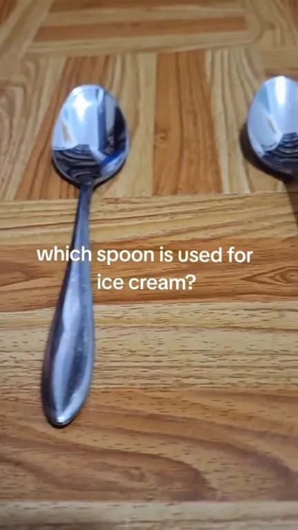 Which Spoon Is for Ice Cream?