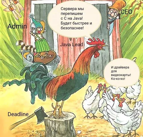 Java перепишет серверы быстрее