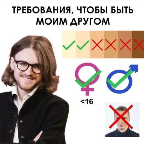 Требования, чтобы быть моим другом
