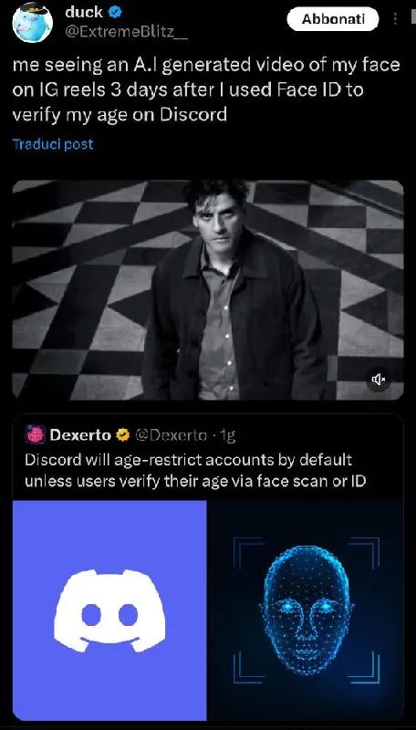 AI Face ID Age Verification