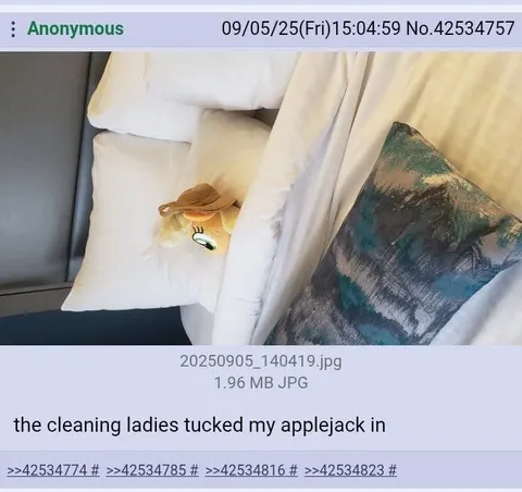 Cleaning Ladies Tucked In Applejack