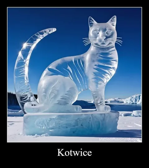 Lodowy kot Kotwice