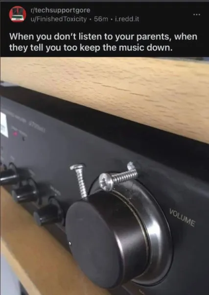 Music Too Loud for Parents