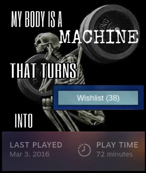 My Body Is a Wishlist Machine