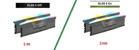 DLSS 5 RAM Price Difference