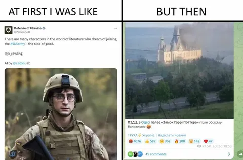 Harry Potter Joins the Army