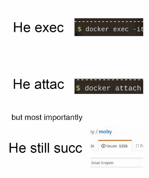 He exec He attac He still succ
