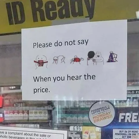 Please Do Not Say the Price