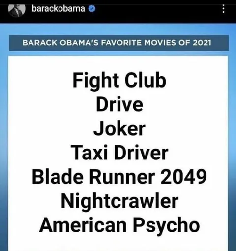 Obama’s Favorite Movies of 2021