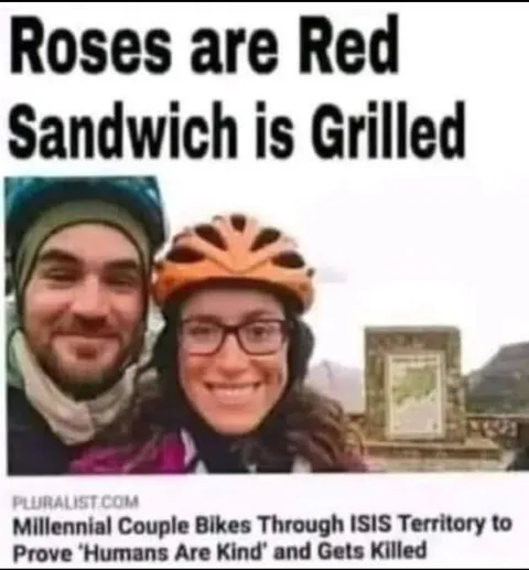 Roses Are Red, Sandwich Is Grilled