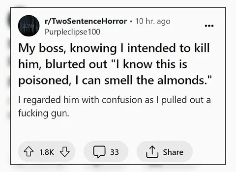 Boss Smells the Almonds