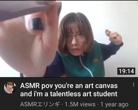 ASMR Art Canvas Student