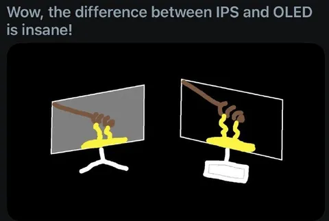 IPS и OLED — огромная разница