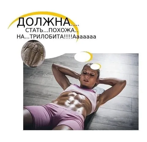 Должна стать похожа на трилобита