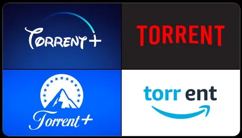 Torrent Logo Parody Grid
