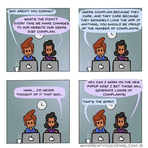 Users Complain About Every Update