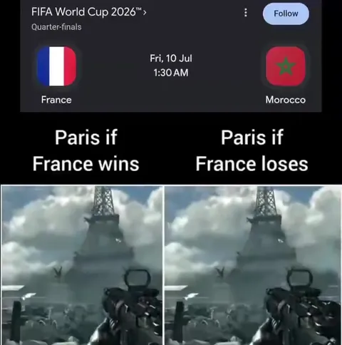 Paris After France Loses
