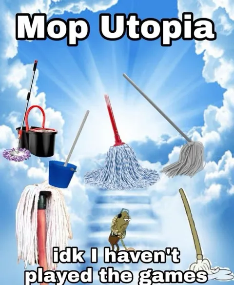 Mop Utopia Game Joke