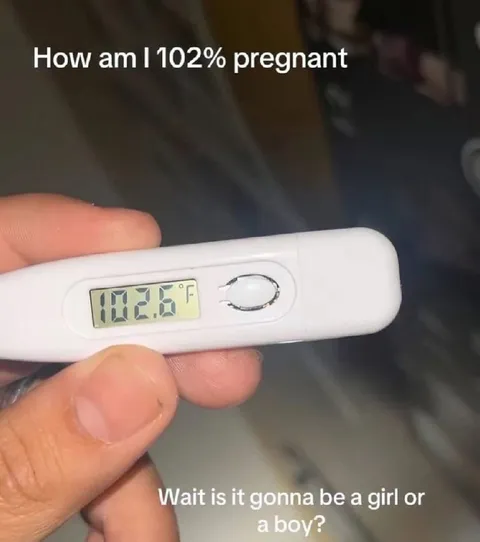 102% Pregnant Temperature
