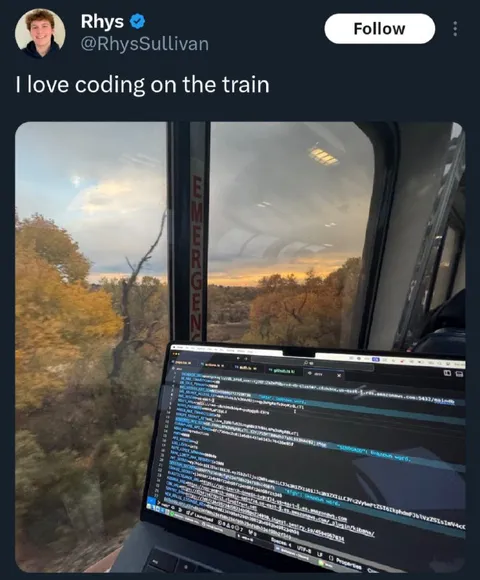 Coding on the Train