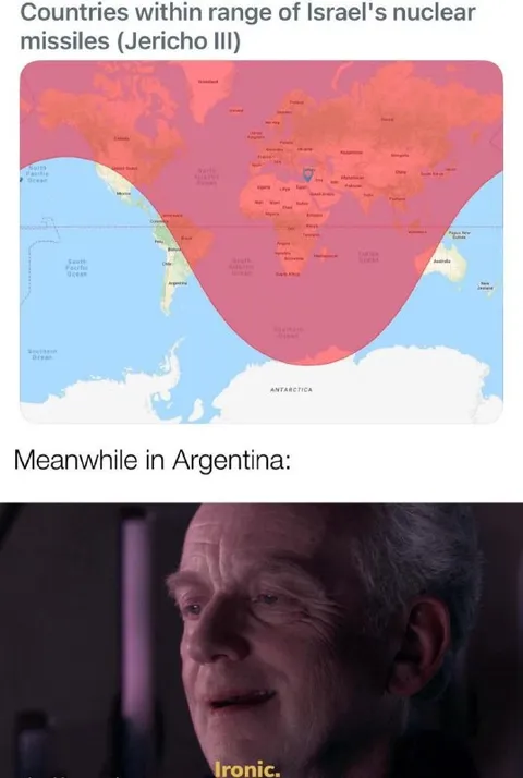 Meanwhile in Argentina Ironic