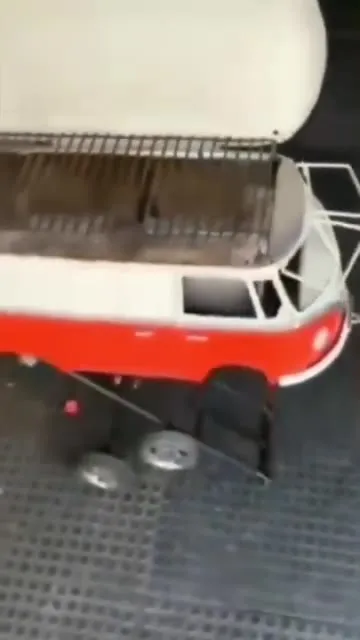 Kombi churrasqueira portátil