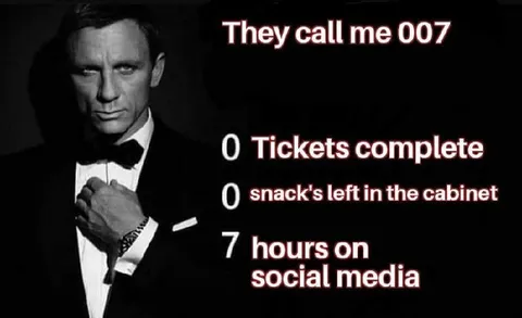 They Call Me 007 Social Media