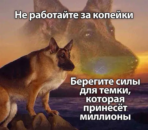 Берегите силы для миллионов