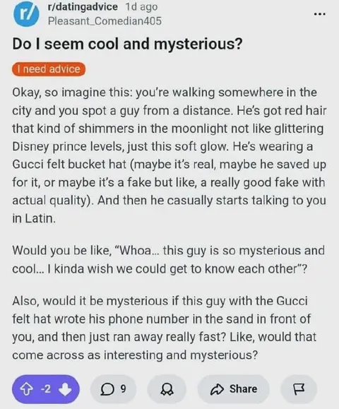 Cool and Mysterious Guy