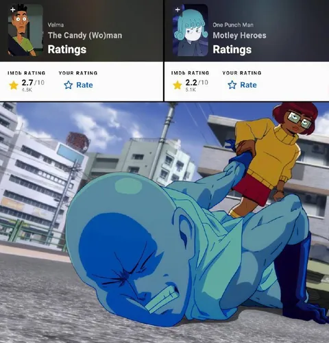 Velma Beats One Punch Man