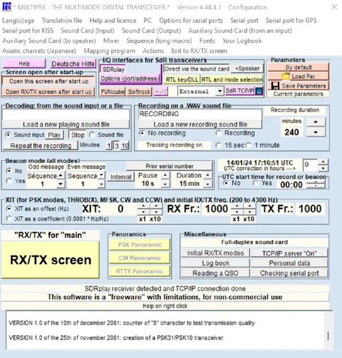 Peak Ham Radio UI Design