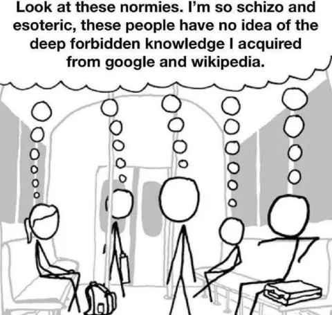 Deep Forbidden Knowledge Normie Meme
