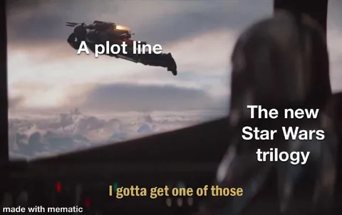 The New Star Wars Plot Line