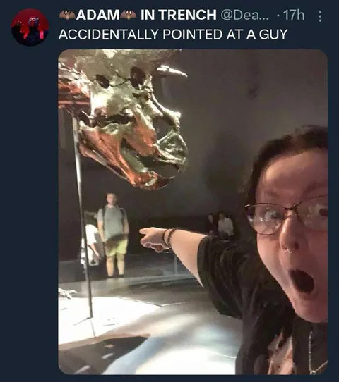 Accidentally Pointed at a Guy