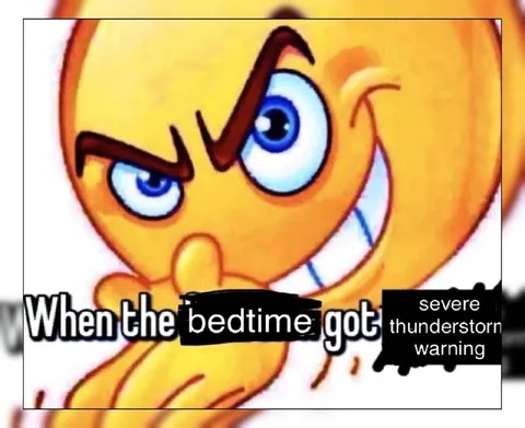 When Bedtime Gets a Thunderstorm Warning