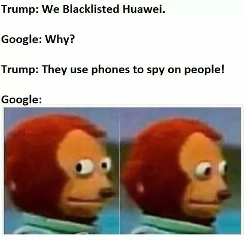 Trump Huawei Spy Hypocrisy