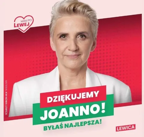 Dziękujemy Joanno, byłaś najlepsza