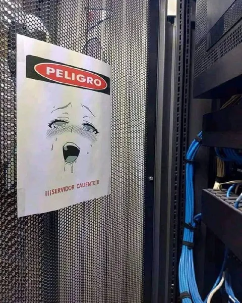 Servidor caliente en peligro
