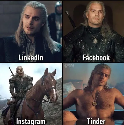 Geralt on Every Social Network