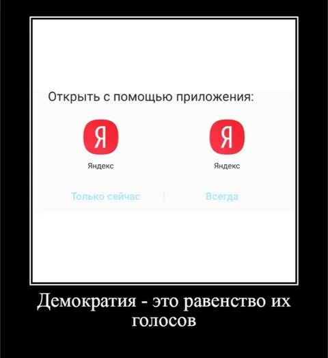 Демократия равенство голосов