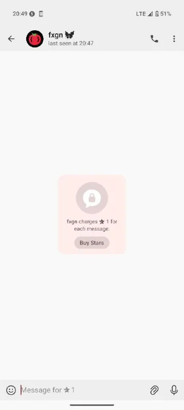 One Star Per Message