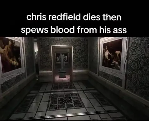 Chris Redfield Blood Death