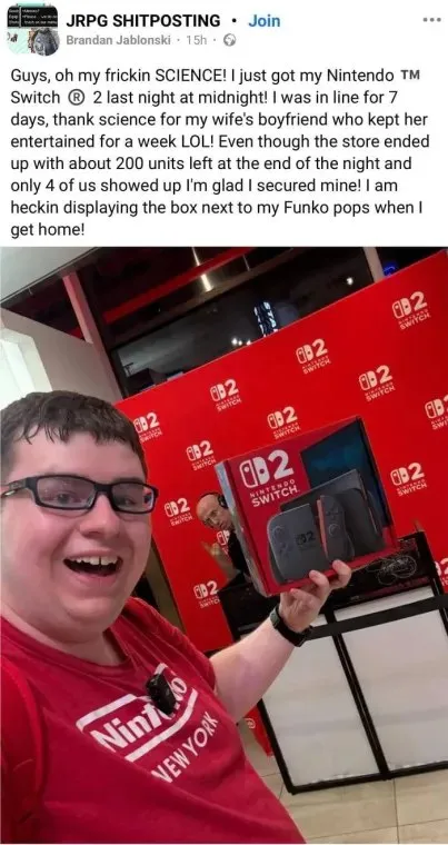 Nintendo Switch 2 Midnight Flex