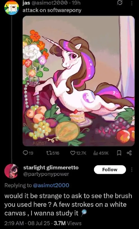 Unicorn Brush Study Request